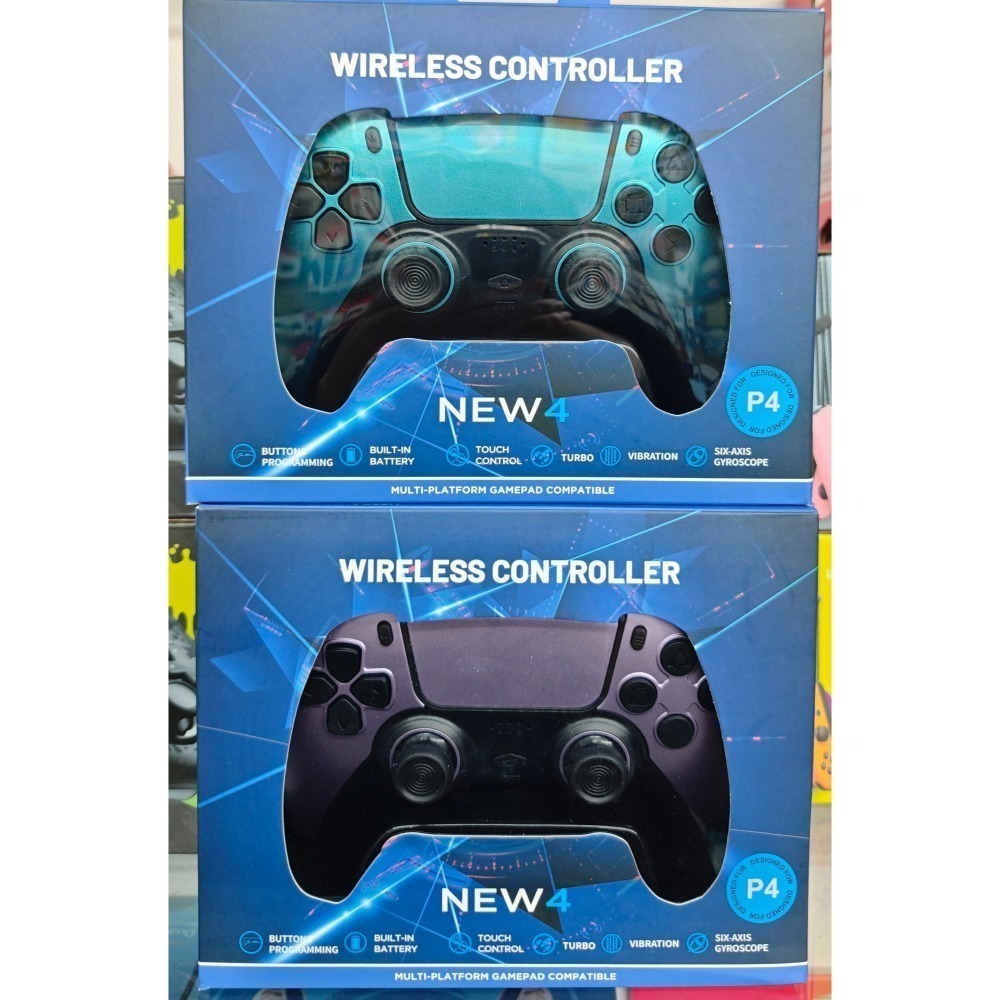 PS4/PS3/NS/PC/IOS/安卓 NEW4 無線手把控制器 振動 連發 六軸 耳麥 巨集編程 新品現貨-細節圖8
