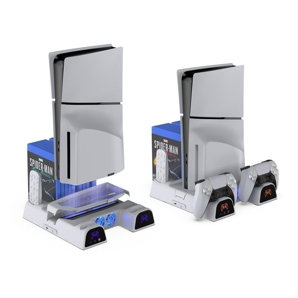 DOBE PS5 全機型 光碟版&數位版 多功能散熱風扇充電直立架 底座 TP5-3532B 新品現貨-細節圖5