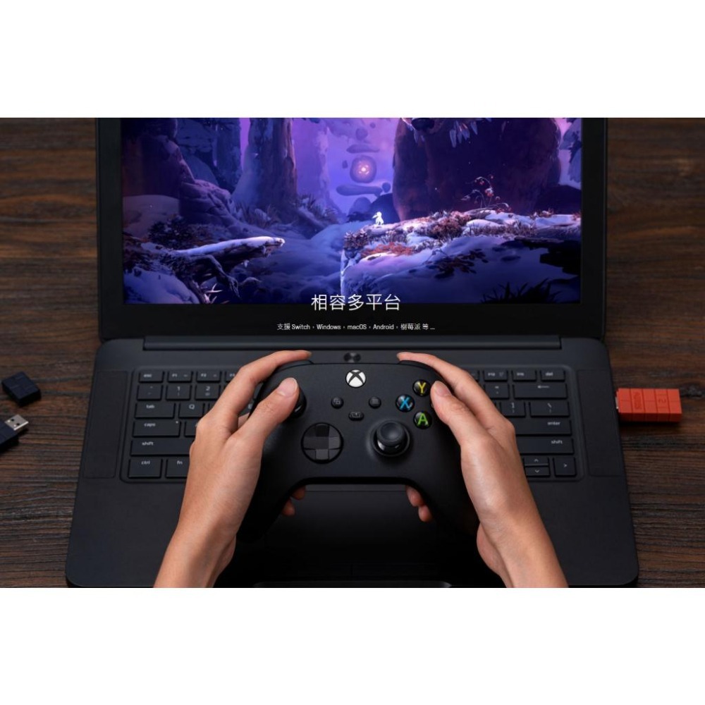 8Bitdo 八位堂 無線接收器2代 PS5/PS4/XBOX to NS/PC/安卓 轉接器 新品現貨-細節圖3