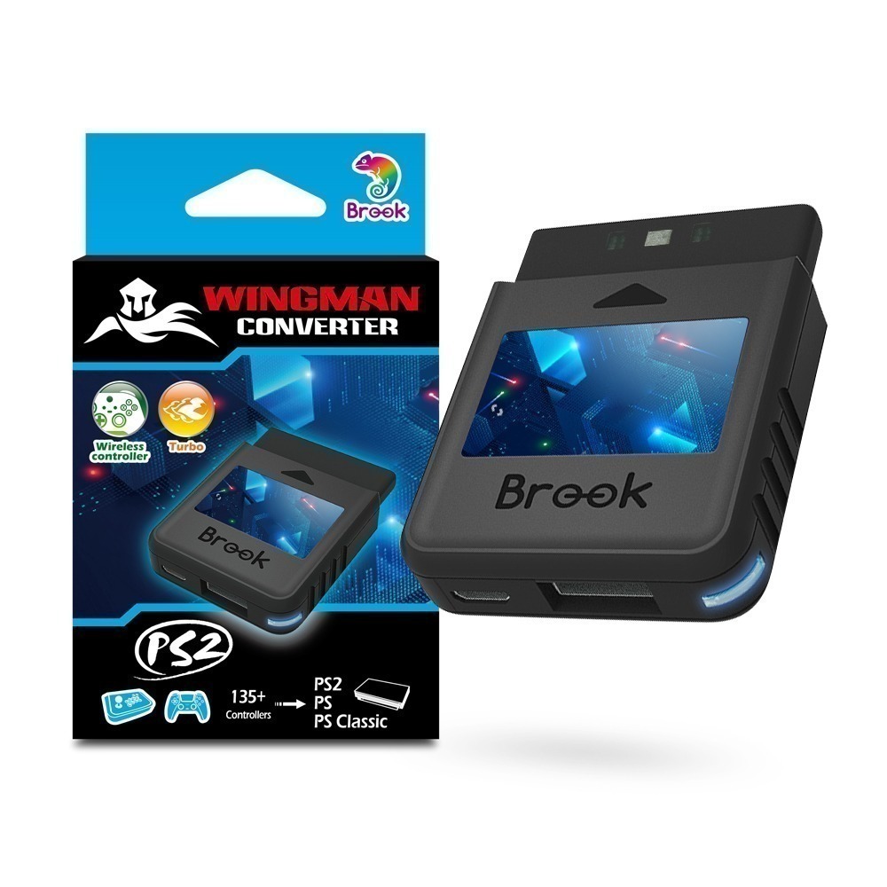 BROOK Wingman PS2 PS5/PS4/XBSX/NS to PS2 手把控制器 轉接器 新品現貨-規格圖1