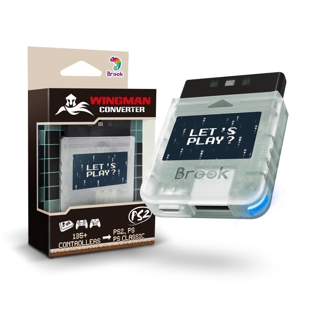 BROOK Wingman PS2 PS5/PS4/XBSX/NS to PS2 手把控制器 轉接器 新品現貨-規格圖3