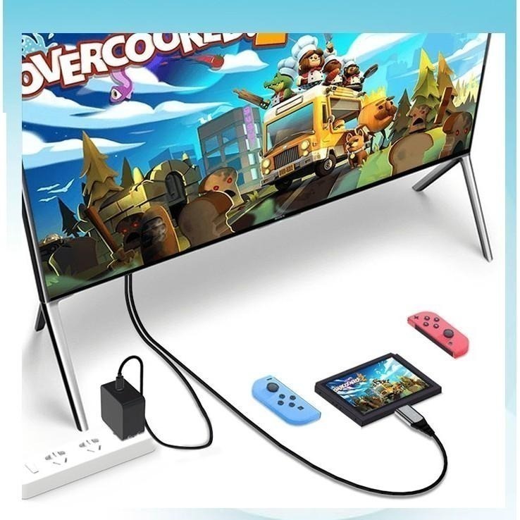 BROOK NS Switch HDMI Cable 便攜型轉接充電線 20W快充充電器 攜帶底座 新品現貨-細節圖2