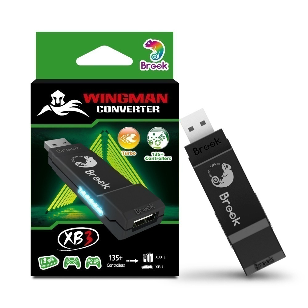 BROOK Wingman XB3 PS5/PS4/PS3 to XBOX 手把控制器轉接器 新品現貨