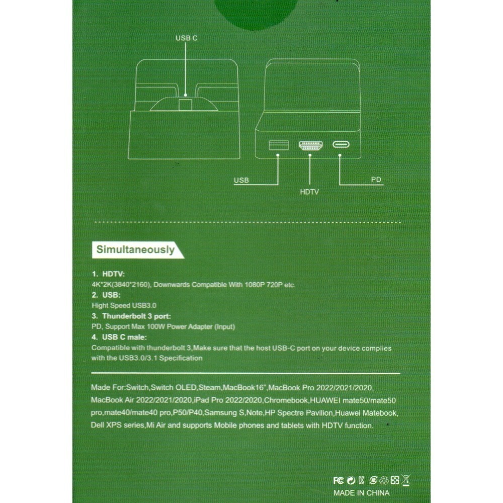 NS SWITCH HDMI 視訊轉換底座 迷你底座 便攜底座 新品現貨-細節圖8