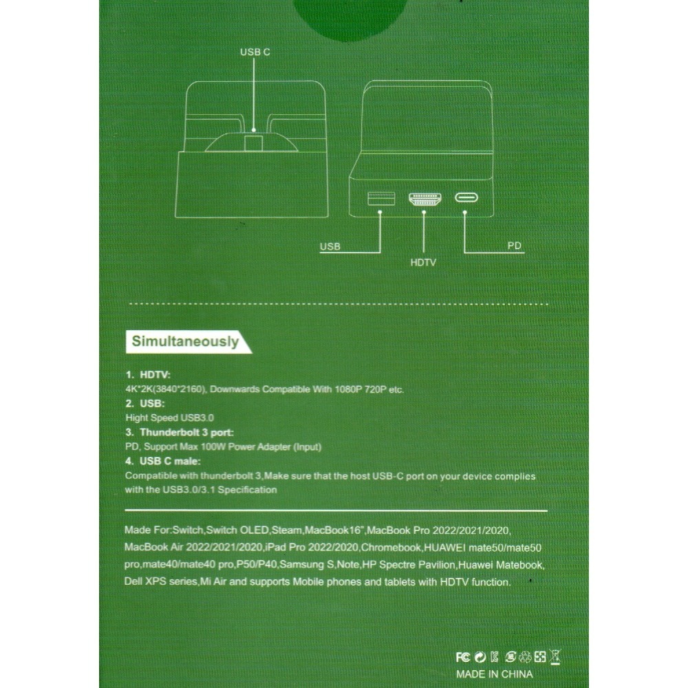 NS SWITCH HDMI 視訊轉換底座 迷你底座 便攜底座 新品現貨-細節圖8