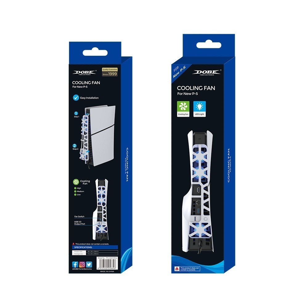 DOBE PS5 SLIM/PRO 主機 散熱風扇 TP5-3538 新品現貨-細節圖7