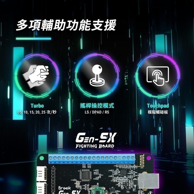 BROOK Gen-5X系列 PS5/XBSX/NS2/PC 大搖控制板 格鬥搖桿控制板 格鬥板 新品現貨-細節圖8