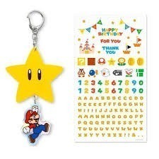 《代理版》任天堂 原廠 超級瑪利歐 / 星之卡比 裝飾吊飾 含貼紙 新品現貨-規格圖7