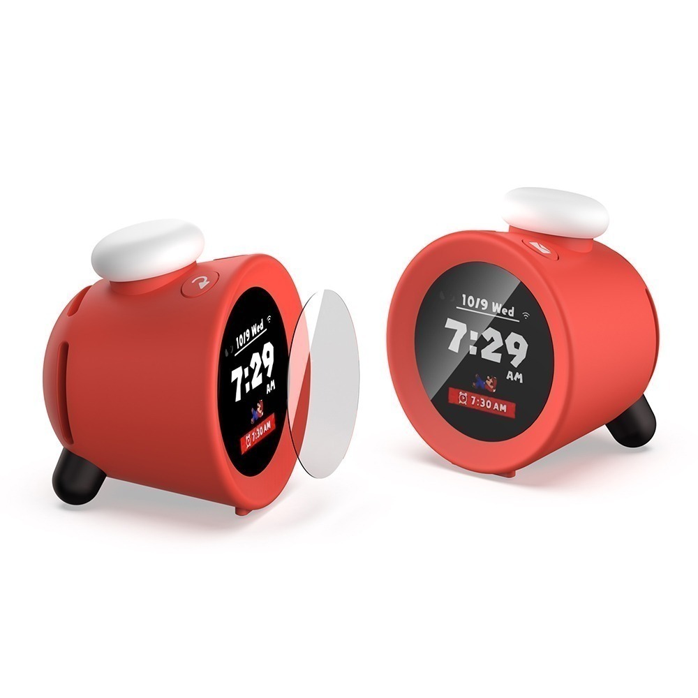 DOBE 任天堂音響鬧鐘 Alarmo 阿勒莫 9H鋼化玻璃 螢幕保護貼 TNS-31105 新品現貨-細節圖2