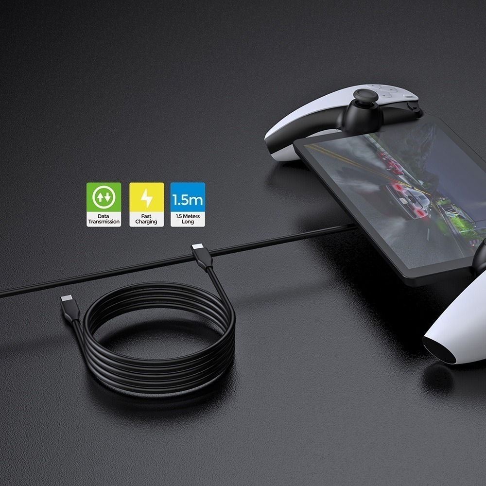 DOBE PS5 TYPE-C USB C to C 充電傳輸線 60W快充 線長1.5米 TP5-35102 新品現貨-細節圖4