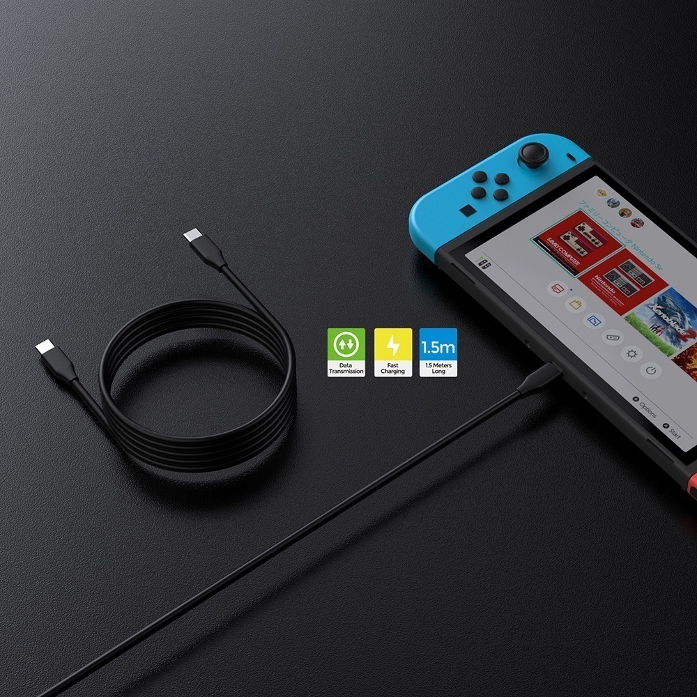 DOBE PS5 TYPE-C USB C to C 充電傳輸線 60W快充 線長1.5米 TP5-35102 新品現貨-細節圖5