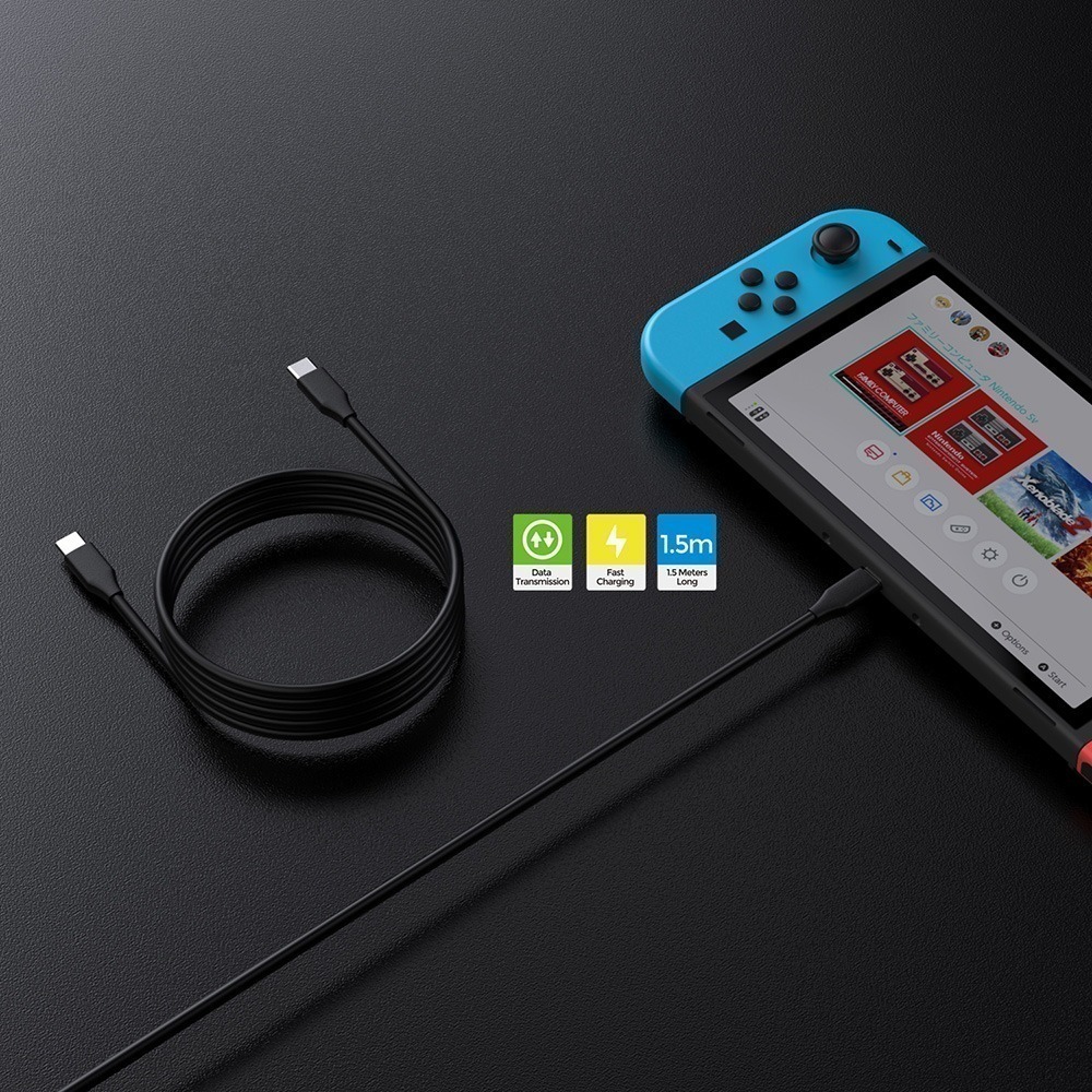 DOBE PS5 TYPE-C USB-C to C 充電傳輸線 60W快充 線長1.5米 TP5-35102 新品現貨-細節圖5