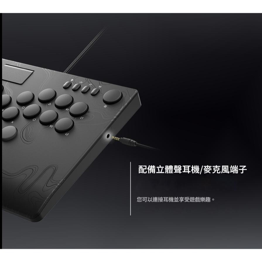 HORI PS5/PC NOLVA 機械式全按鍵格鬥搖桿 HITBOX SPF-049 新品現貨-細節圖2
