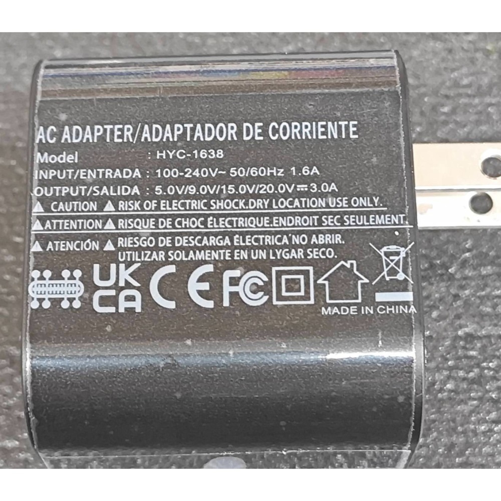 NS/NS2 SWITCH 2 主機充電器 變壓器 電源供應器 支援20V/3A 60W 新品現貨-細節圖4