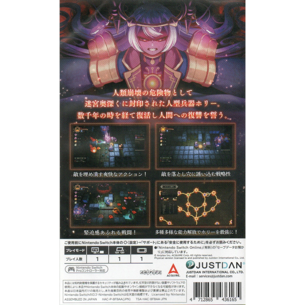 NS 超古代兵器霍莉 一般版 繁中版 日版 新品現貨-細節圖2