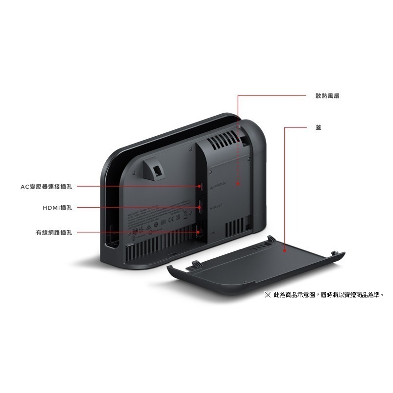 《台灣公司貨》NS2 SWITCH 2 原廠 底座組合 主機底座組 底座+變壓器+HDMI 保固一年 新品現貨-細節圖4