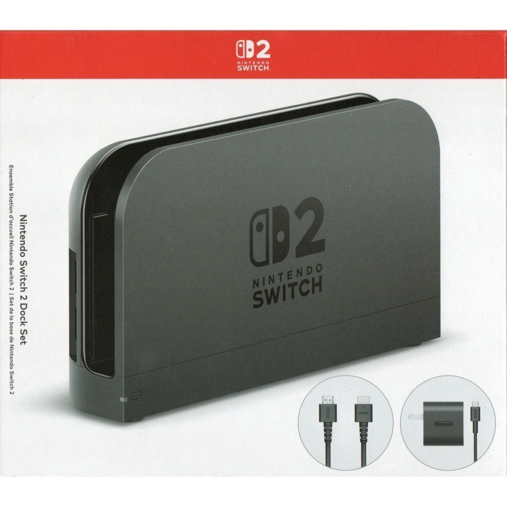 《台灣公司貨》NS2 SWITCH 2 原廠 底座組合 主機底座組 底座+變壓器+HDMI 保固一年 新品現貨-細節圖5