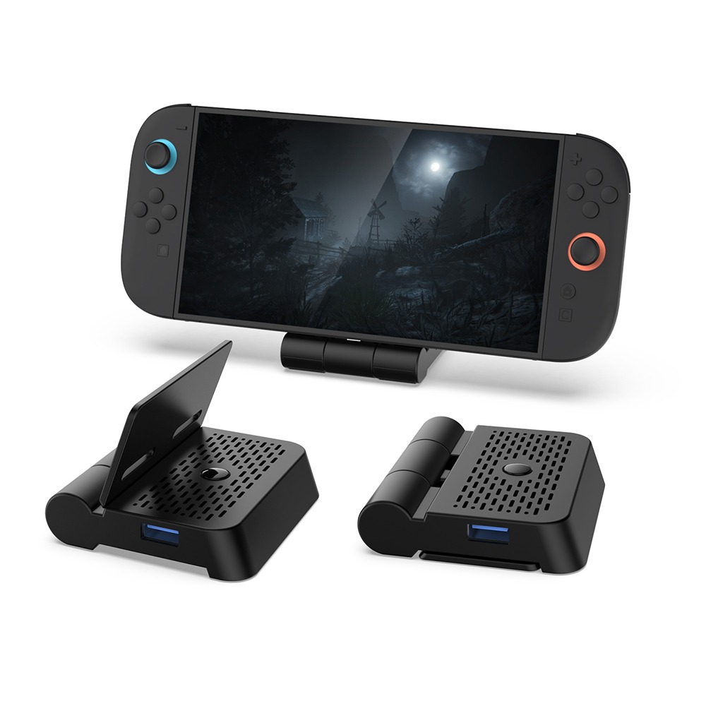 DOBE NS2/NS HDMI視訊轉換底座 可折疊迷你底座 便攜底座 TNS-19027B 新品現貨-細節圖4