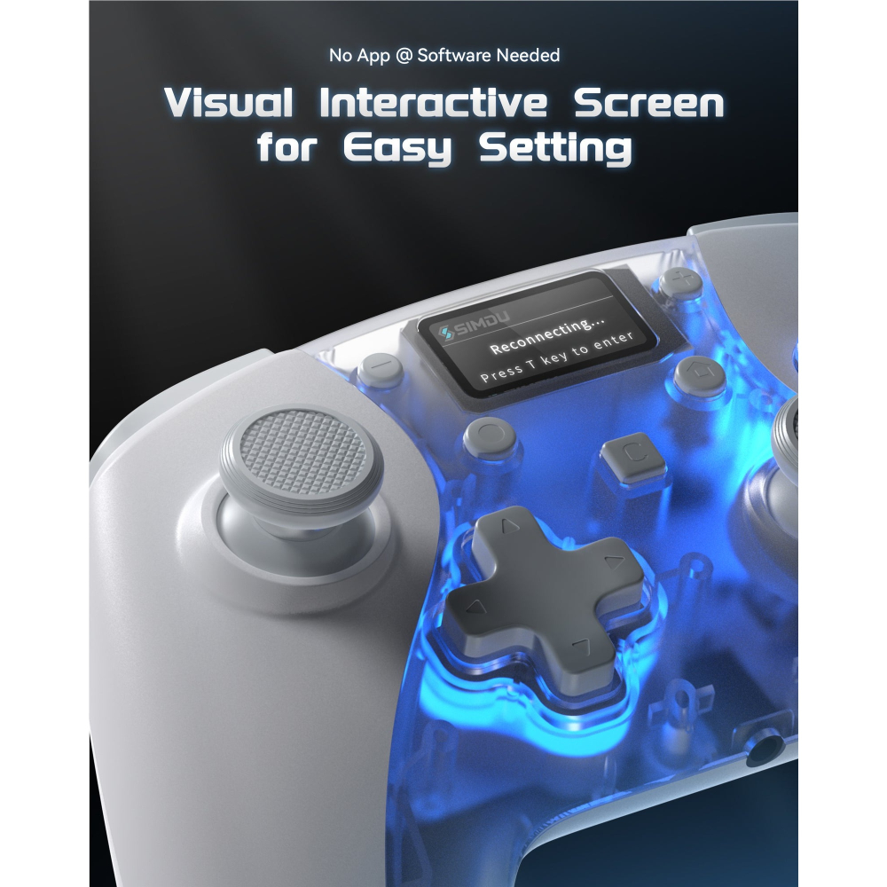 《繁中代理版》SIMDU NS2/NS/PC/手機 星艦01 智能顯示控制器 霍爾搖桿 保固一年 新品現貨-細節圖4