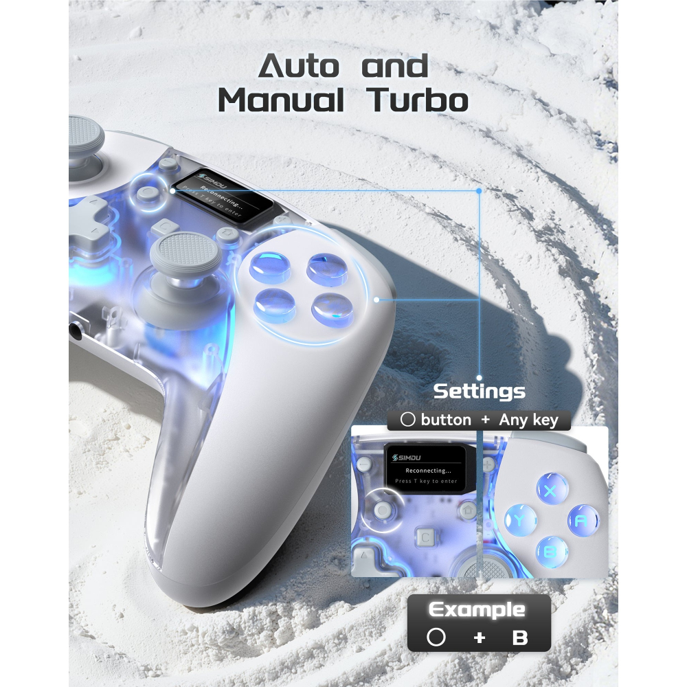 《繁中代理版》SIMDU NS2/NS/PC/手機 星艦01 智能顯示控制器 霍爾搖桿 保固一年 新品現貨-細節圖8