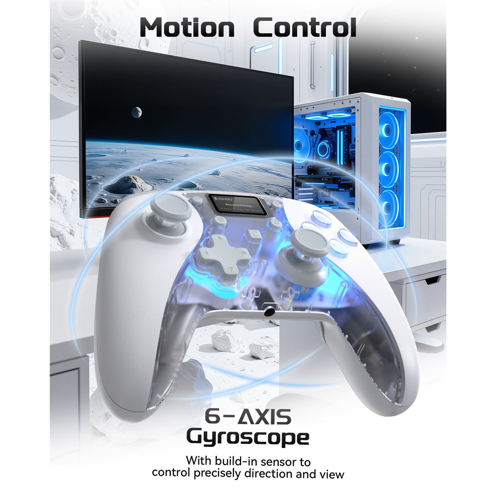 《繁中代理版》SIMDU NS2/NS/PC/手機 星艦01 智能顯示控制器 霍爾搖桿 保固一年 新品現貨-細節圖9