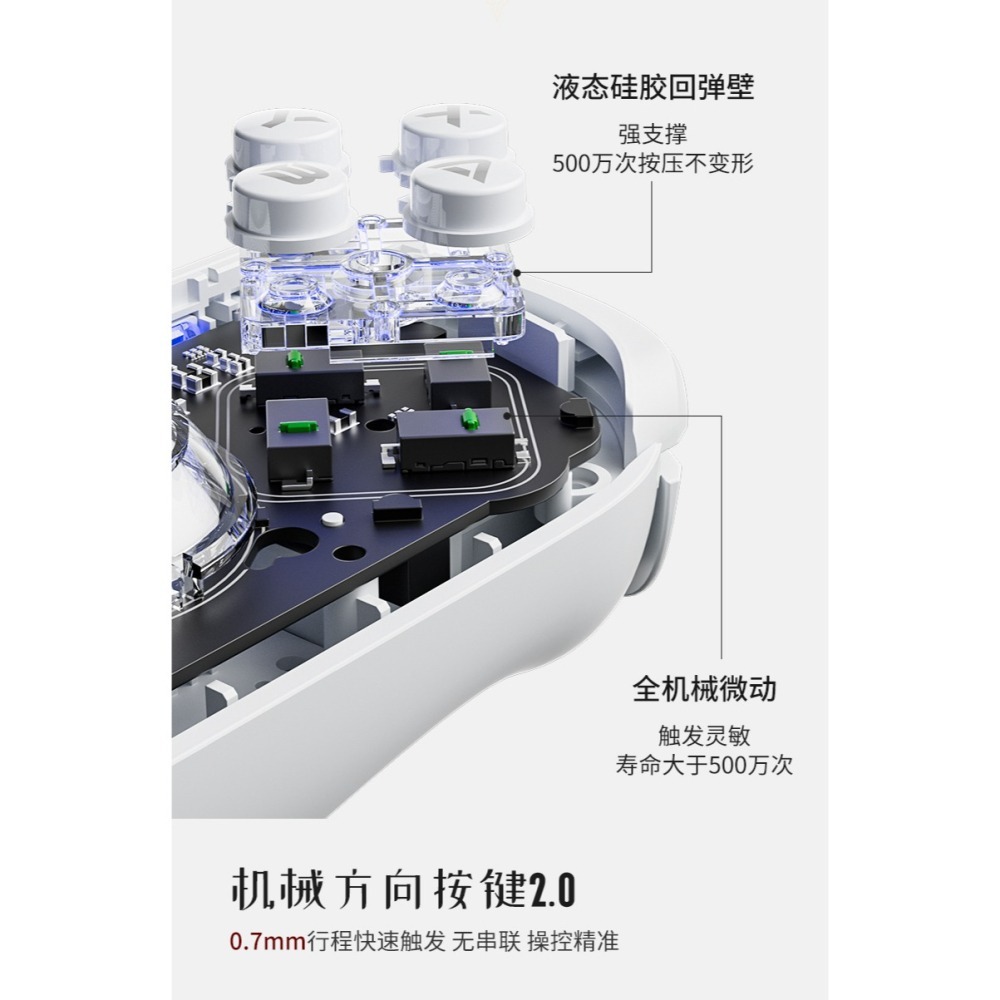 AOLION 澳加獅 NS/2NS JOY-CON控制器 霍爾搖桿 巨集編程 AL-J20 LITE 新品現-細節圖3