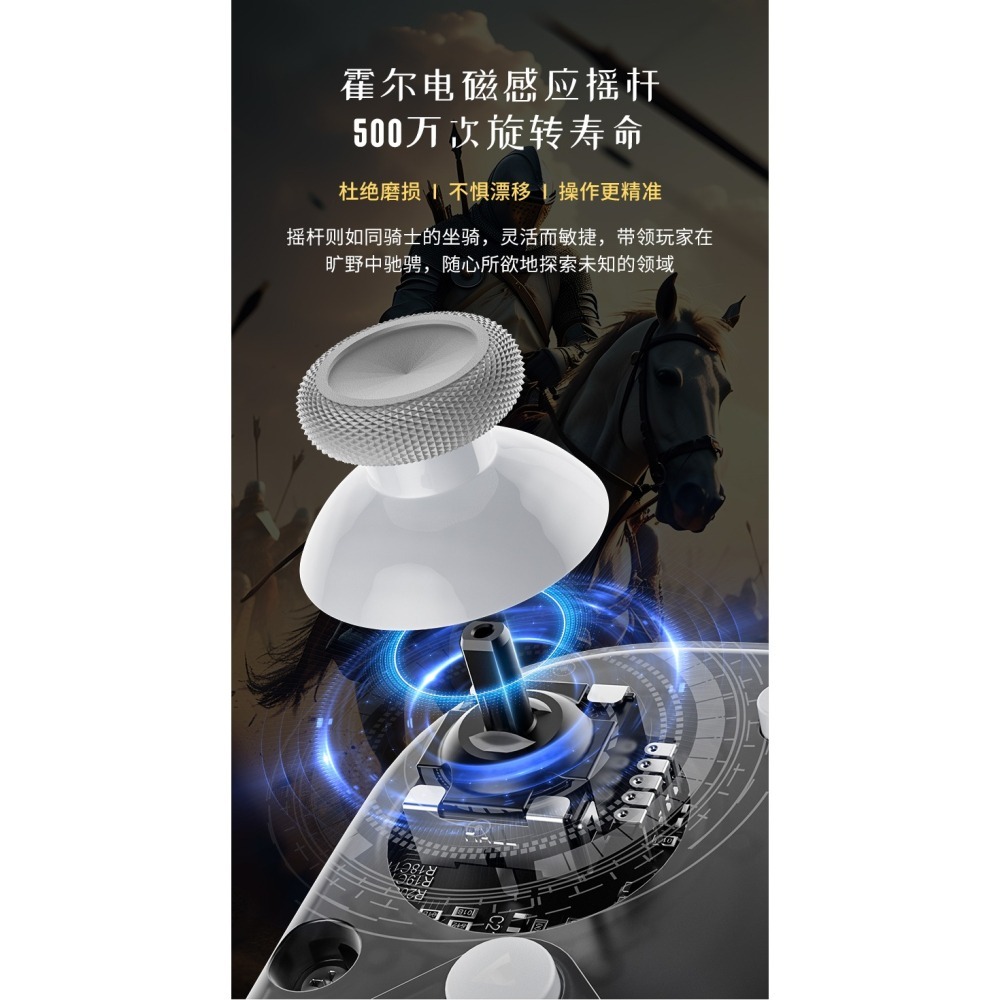 AOLION 澳加獅 NS/2NS JOY-CON控制器 霍爾搖桿 巨集編程 AL-J20 LITE 新品現-細節圖4