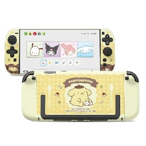 極想 NS2 三麗鷗角色 快樂玩伴系列 主機保護殼 大耳狗/布丁狗/庫洛米/凱蒂貓 新品現貨-規格圖8