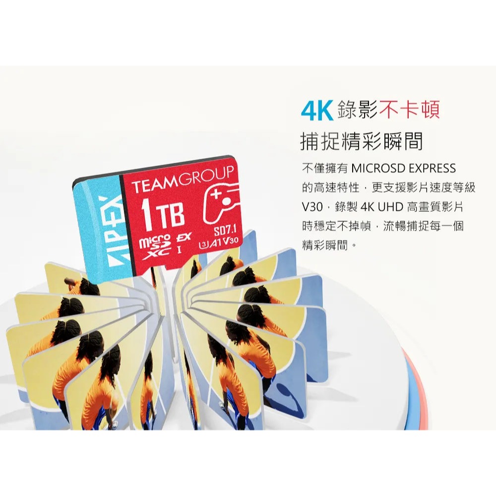 TEAMGROUP microSD Express 記憶卡 512GB NS2適用 終生保固 新品現貨-細節圖4