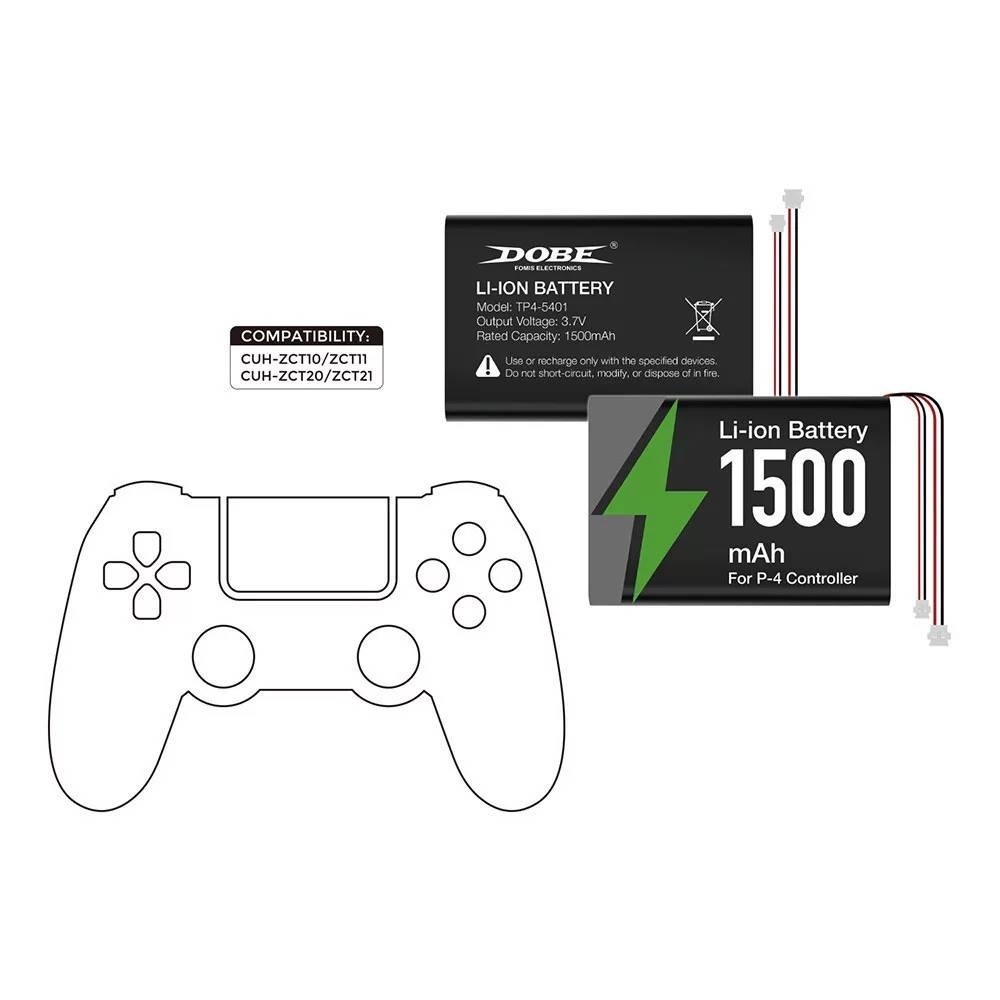 DOBE PS4 DUALSHOCK4 無線手把 充電電池 鋰電池 1500mAh TP4-5401 新品現貨-細節圖3