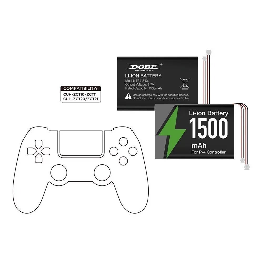 DOBE PS4 DUALSHOCK4 無線手把 充電電池 鋰電池 1500mAh TP4-5401 新品現貨-細節圖3