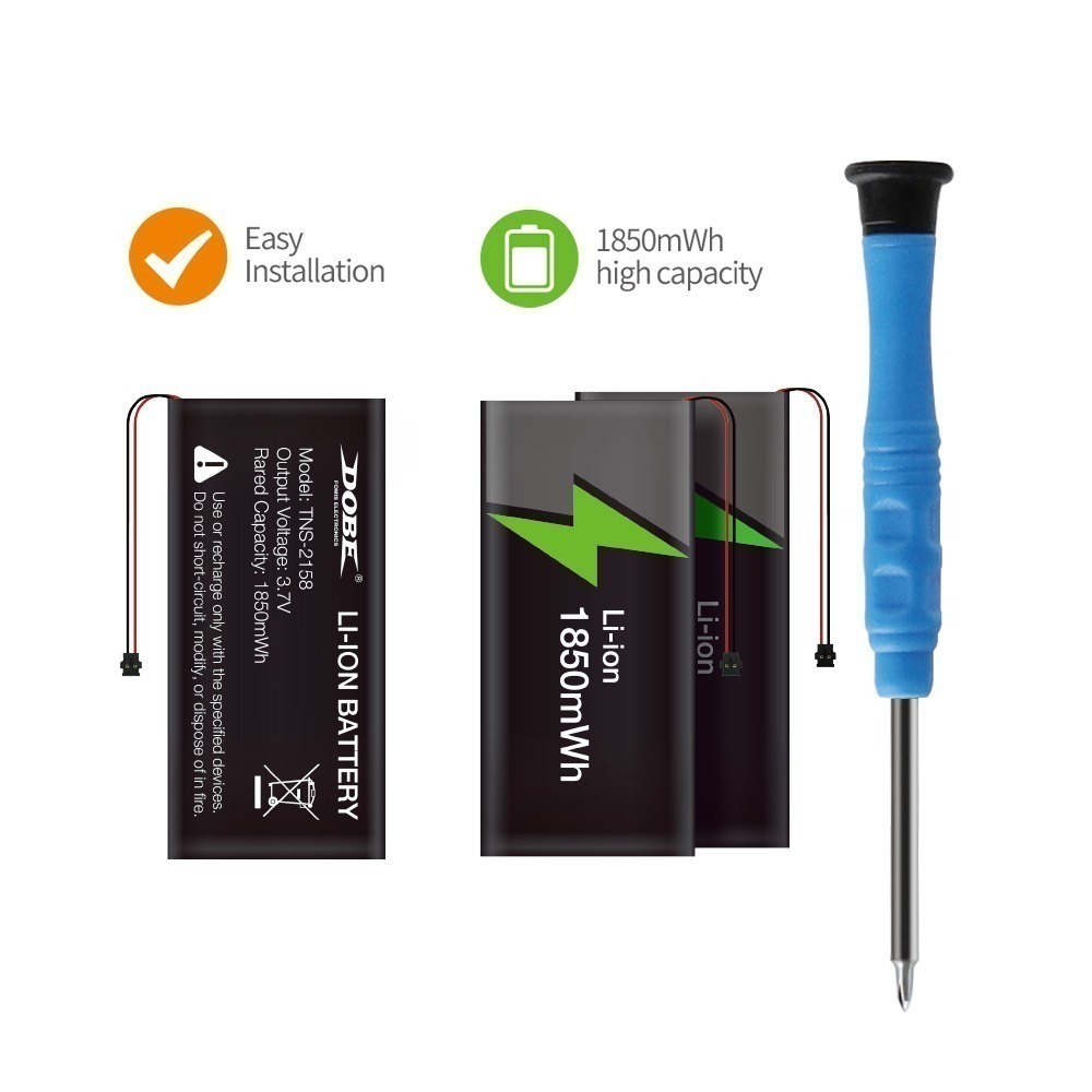 DOBE NS JOY-CON 手把控制器 充電電池 鋰電池 1850mWh TNS-2158B 新品現貨-細節圖2