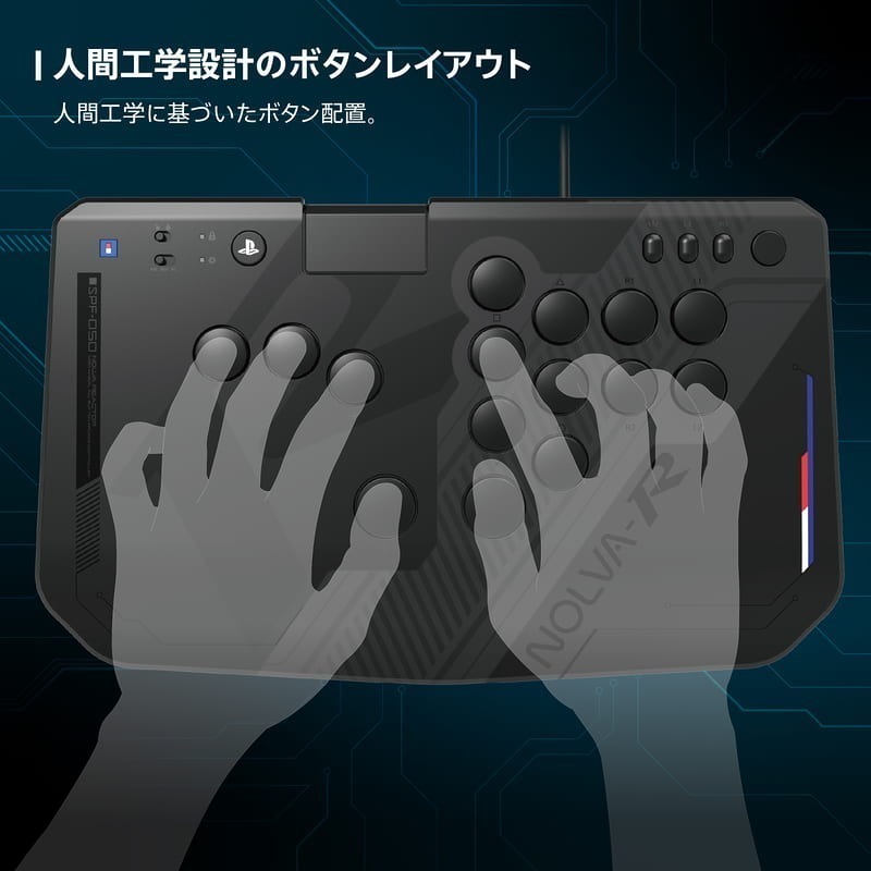 《靜音版》HORI PS5/PC NOLVA-R 機械式全按鍵格鬥搖桿 HITBOX SPF-050 新品現貨-細節圖4
