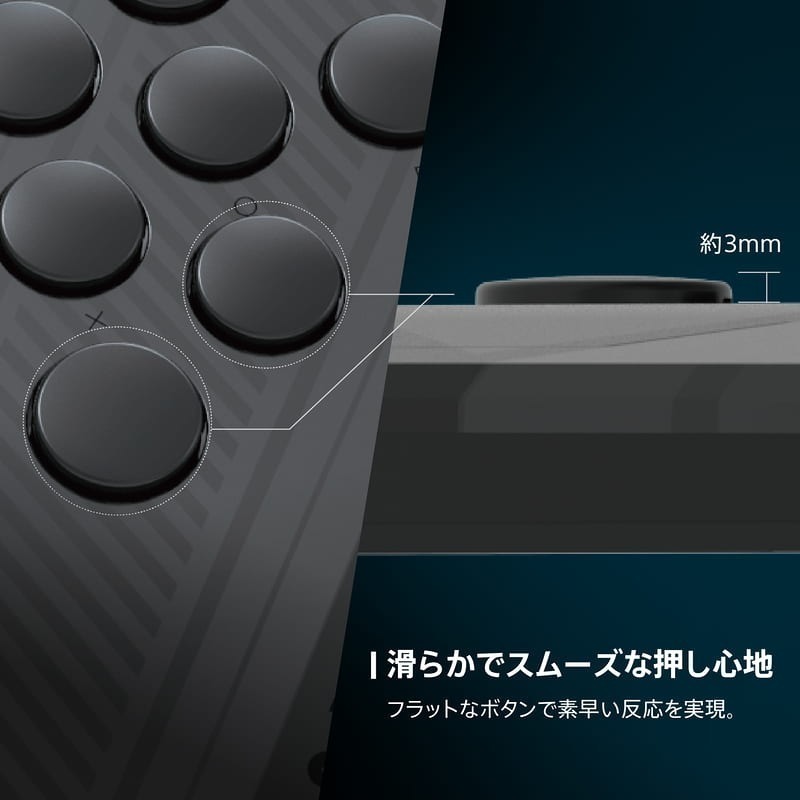 《靜音版》HORI PS5/PC NOLVA-R 機械式全按鍵格鬥搖桿 HITBOX SPF-050 新品現貨-細節圖5