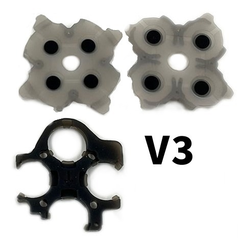 《可代工》PS5 原廠手把 方向鍵+動作鍵 按鍵導電橡膠 導電膠 維修料件 新品現貨-規格圖1