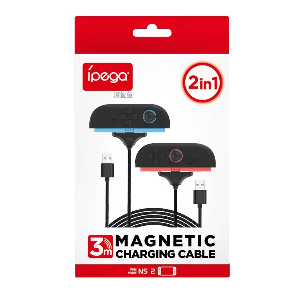 IPEGA NS2 JOY-CON2 手把控制器 磁吸充電線 線長3M PG-SW2119A 新品現貨-細節圖3