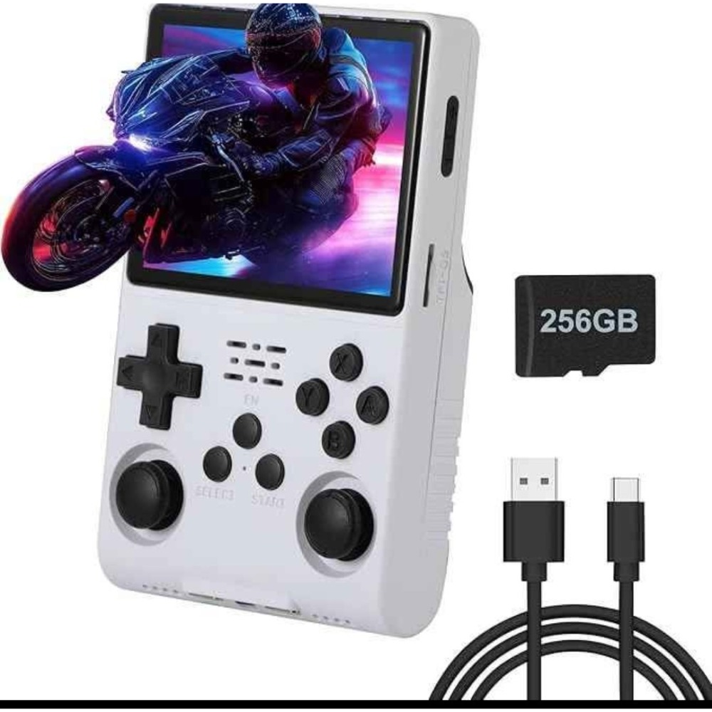 復古遊戲掌機，256G記憶卡，超過三千種遊戲-細節圖2