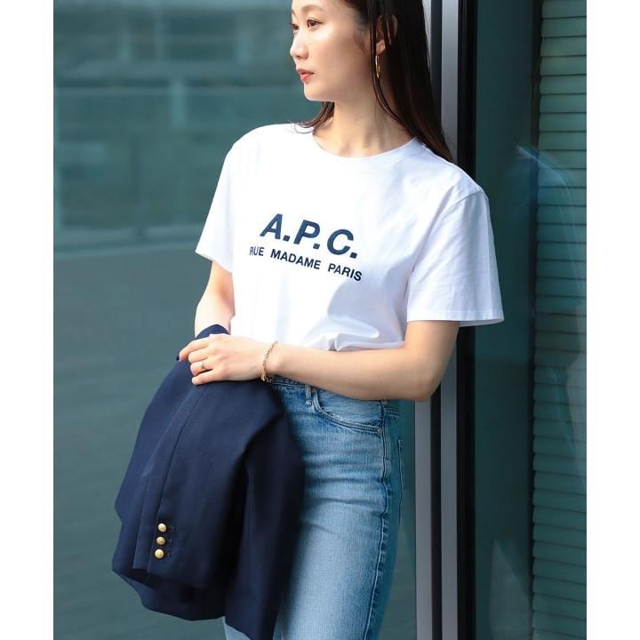 【明天是週末】代購 日本製 A.P.C. / RUE MADAME H T恤-細節圖5