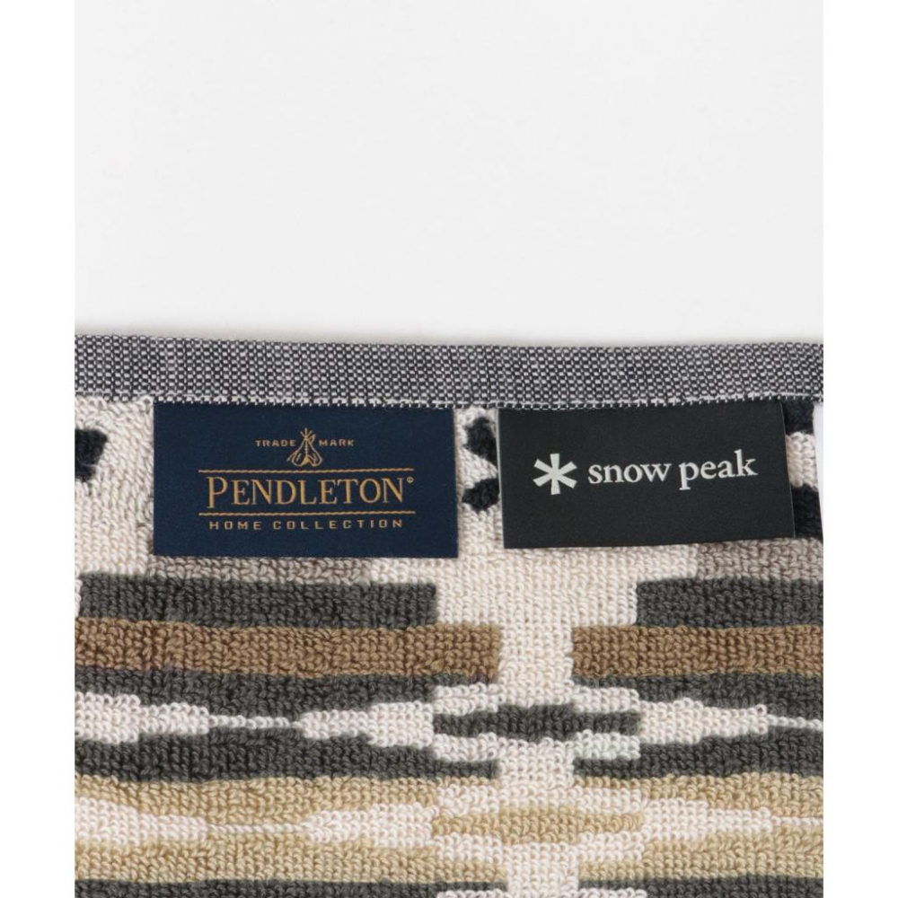 【明天是週末】代購 snow peak x pendleton hand towel 毛巾毯 擦手巾 毛巾-細節圖4