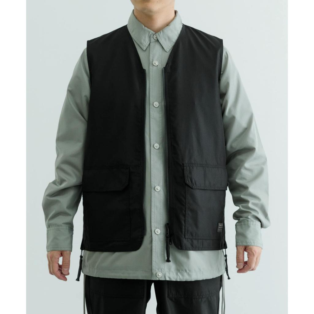 【明天是週末】代購 日本 TAION 軍事風 雙面穿著背心 REVERSIBLE VEST-細節圖2