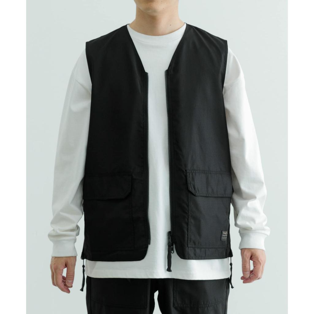 【明天是週末】代購 日本 TAION 軍事風 雙面穿著背心 REVERSIBLE VEST-細節圖3