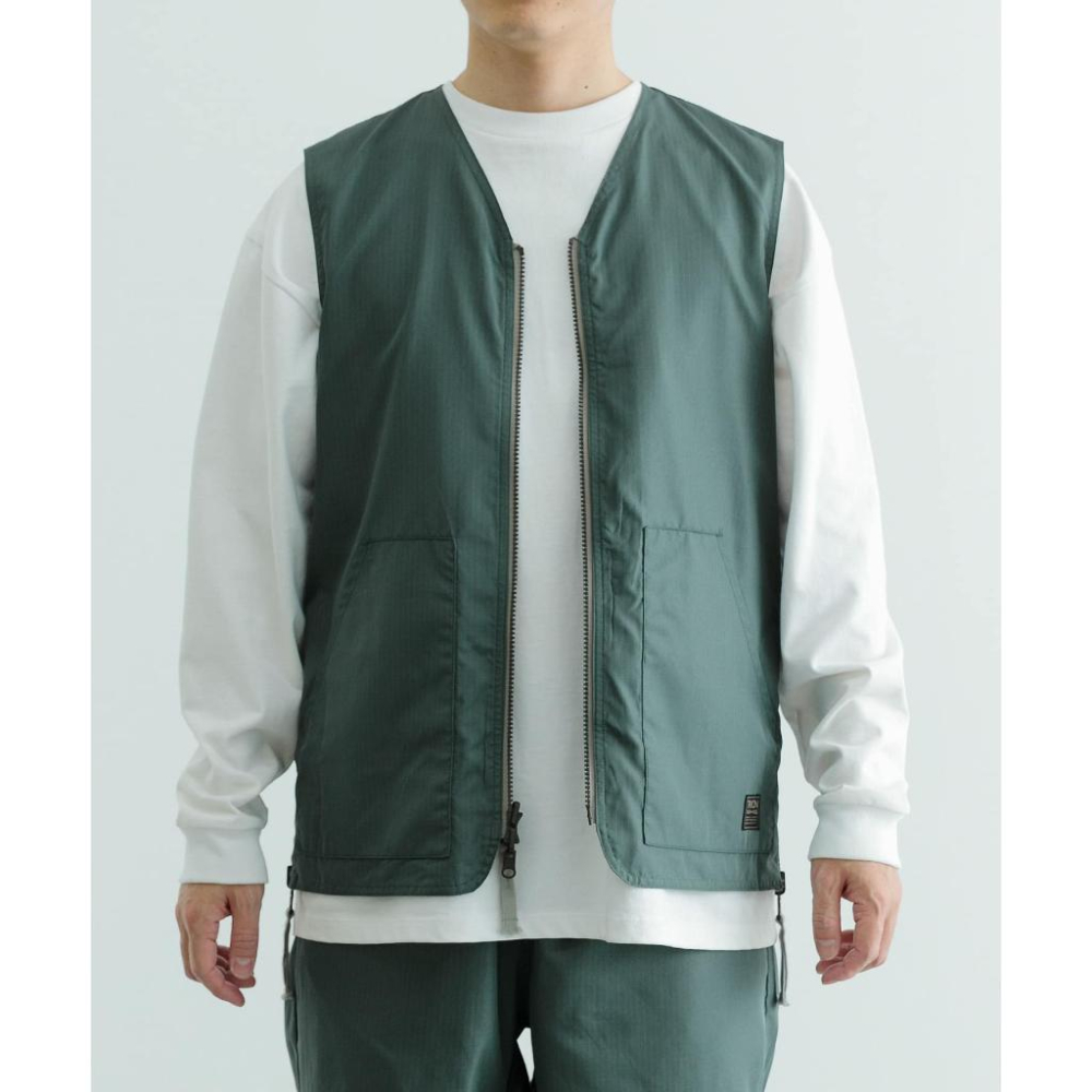 【明天是週末】代購 日本 TAION 軍事風 雙面穿著背心 REVERSIBLE VEST-細節圖8