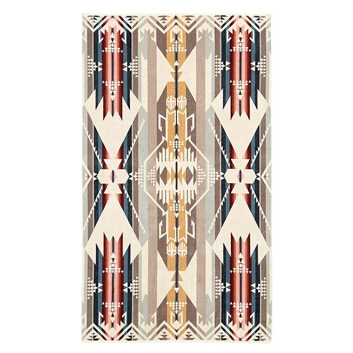 【明天是週末】代購 Pendleton 純棉毛巾毯 178x102cm 冬季保暖毯 沙發毯 露營毯-細節圖5