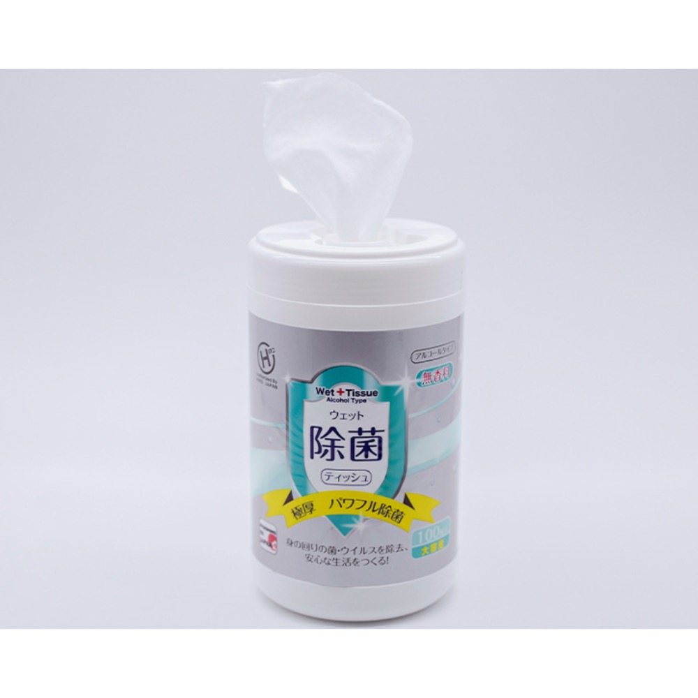 酒精濕紙巾🇯🇵出口日本100抽取筒裝-細節圖3