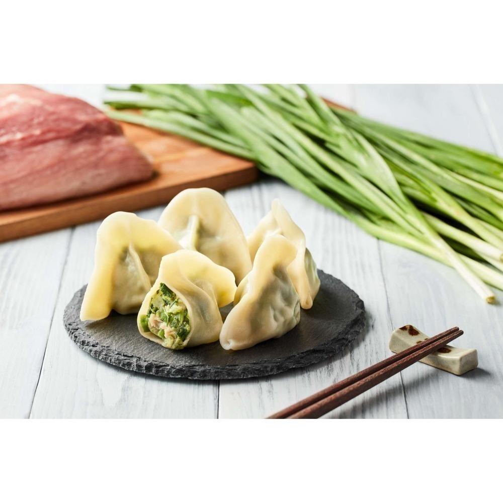 頂級韭菜豬肉手工水餃 30顆 /包｜ISO22000 HACCP認證｜大顆飽滿 鮮香濃郁 現包現凍-細節圖3