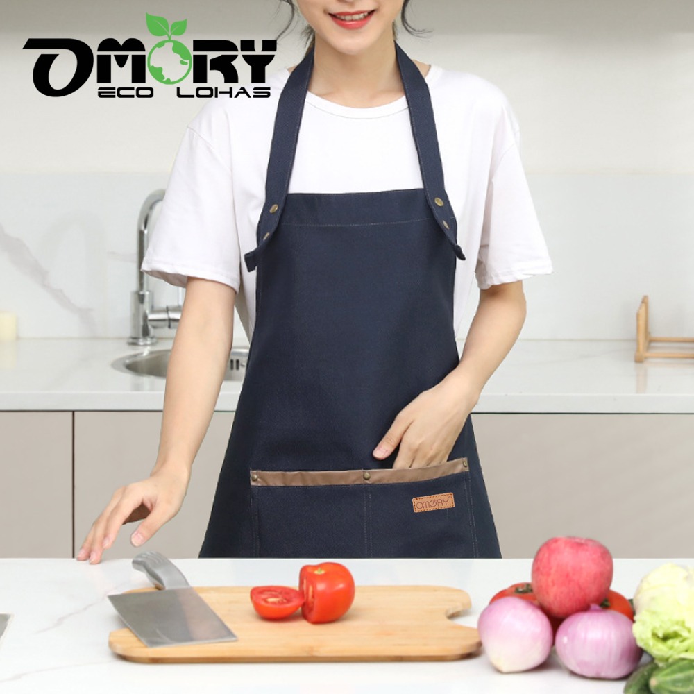 【OMORY】職人可調式防潑水圍裙-細節圖6
