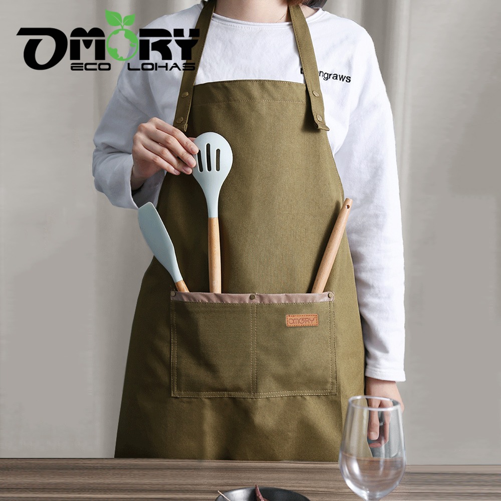 【OMORY】職人可調式防潑水圍裙-細節圖8