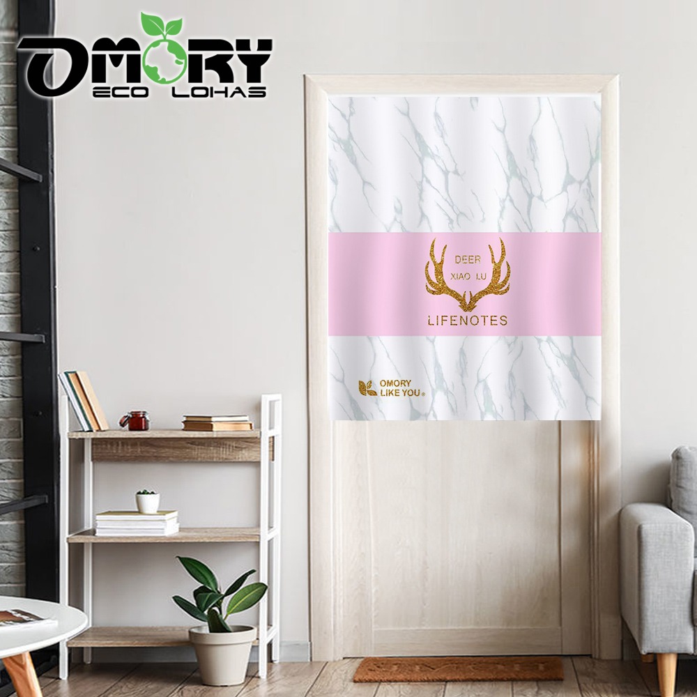 【OMORY】 日系棉麻門簾掛簾- 窗簾 裝飾 單開式門簾-細節圖2