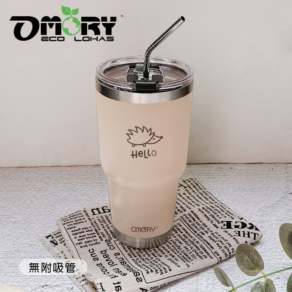 【限時購】【OMORY】哈囉原創冰壩杯900ml (無附吸管)-細節圖9