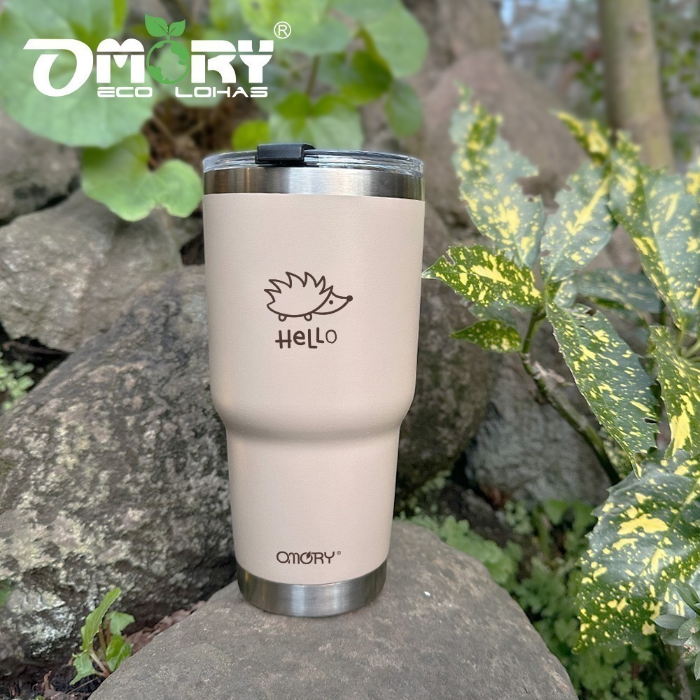 【限時購】【OMORY】哈囉原創冰壩杯900ml (無附吸管)-細節圖10